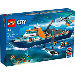 Klocki LEGO 60368 Łódź badacza Arktyki CITY